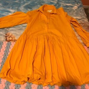 Vibrant Anthropologie dress